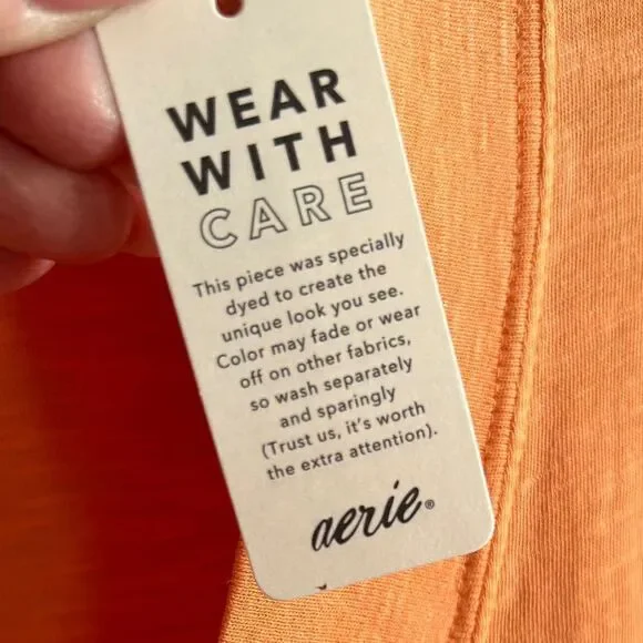 Aerie Orange Sherbet Maxi Dress - Picture 4 of 8